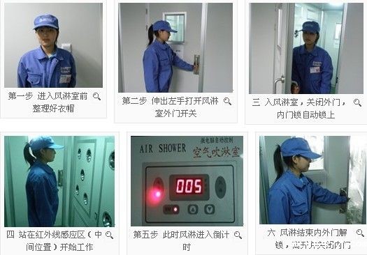 双人双吹风淋设备操作流程 双人双吹风淋设备操作流程